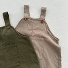 MyKids-USA New Arrival Summer Baby Kids Solid Color Cotton Overalls - 3 of 4
