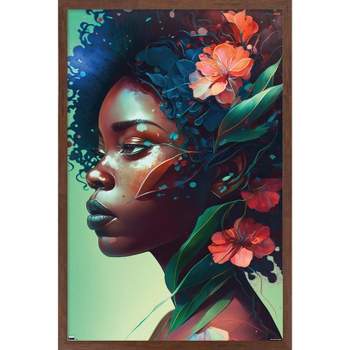 Trends International Wumples - Beautiful Profile 2 Framed Wall Poster Prints