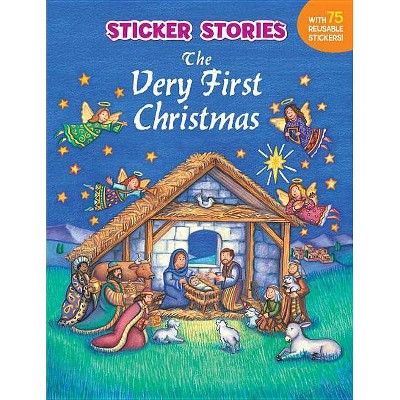 The Very First Christmas - (Sticker Stories) (Paperback)