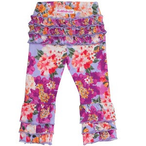 RuffleButts Toddler Girls Ruffle Flare Pants - 1 of 4