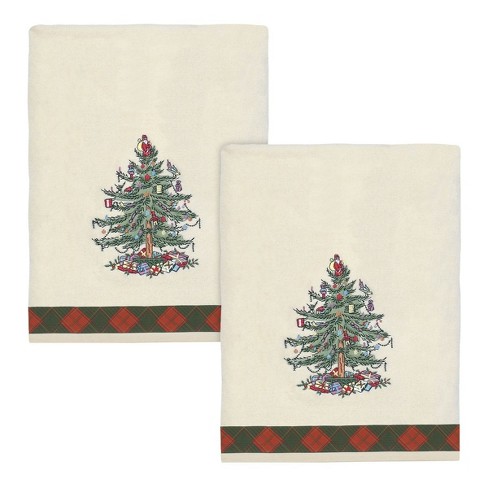 Spode Christmas Tree Set of 3 Kitchen Towels