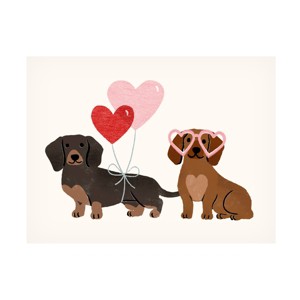 Trademark Fine Art - Victoria Barnes  Little Legs Big Heart VII Canvas Art - 1 of 4