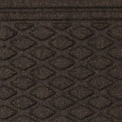 1&#39;6&#34;x2&#39;6&#34; Diamond Tufted Door Mat Dark Brown - Apache Mills_2