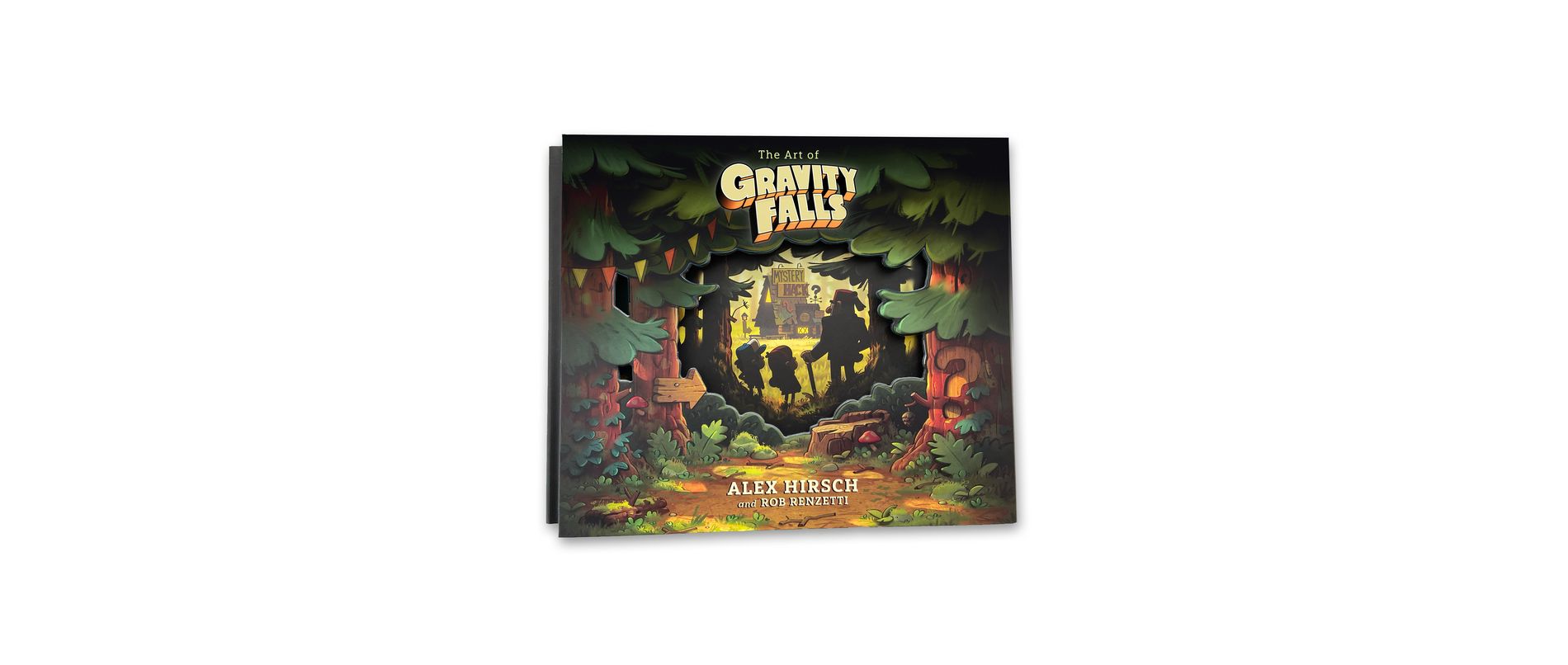 The Art of Gravity Falls - by  Alex Hirsch & Rob Renzetti (Hardcover)