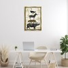 Stupell Industries Tower of Safari Animals Floating Frame Canvas Art - 3 of 4