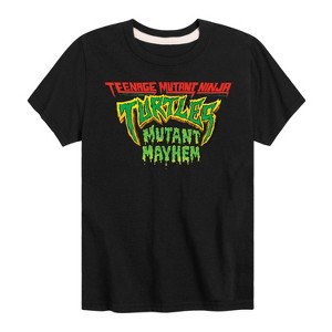 Boys' - Teenage Mutant Ninja Turtles - Mutant Mayhem Movie Logo Short Sleeve Graphic T-Shirt - 1 of 4