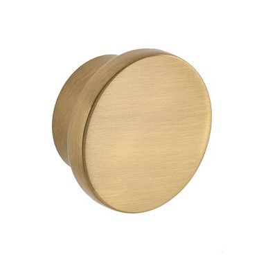 Sumner Street Home Hardware 10pk Large Ethan Disc Knob in Satin Brass