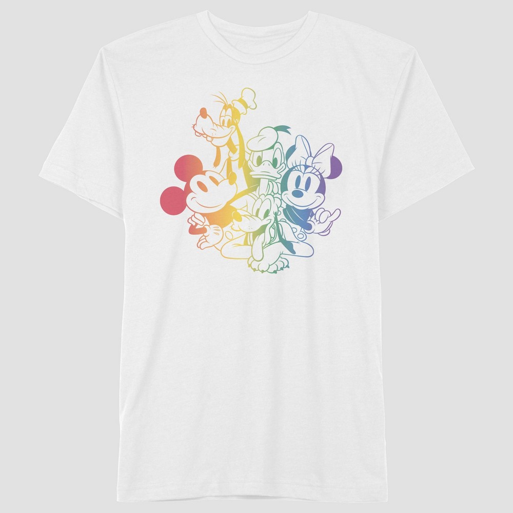 UPC 195994000096 product image for Pride Gender Inclusive Adult Disney Mickey Mouse & Friends Short Sleeve Graphic  | upcitemdb.com
