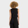 Women's Linen Wrap Vest - Future Collective - 2 of 3