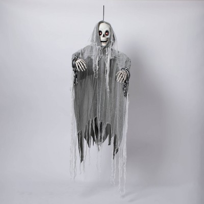 60" Animated Reaper Skeleton with Chains Halloween Decorative Mannequin - Hyde & EEK! Boutique™