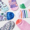 Girls' 7pk 'Mermaid' Lightweight Ankle Length Socks - Cat & Jack™ Blue - 3 of 3