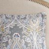 Gulches Queen 6 Piece Cotton Comforter Set Grey - 4 of 4