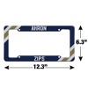 Akron Zips Corner Stripes License Plate Tag Frame - 4 of 4