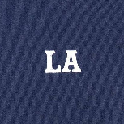 Navy Blue Letters