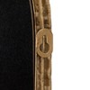 Storied Home Decorative Arched Metal Wall Mirror, Gold - 3 of 4