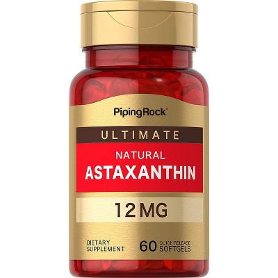 Piping Rock Astaxanthin 12 mg | 60 Softgels