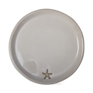 tagltd Seashore Seastar Appetizer Plate Dinnerware Serving Plates - 1 of 2