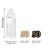 Big Dot of Happiness Adult 50th Birthday - Gold - DIY Shaped Birthday Party Cut-Outs - 24 Count - 3 of 4