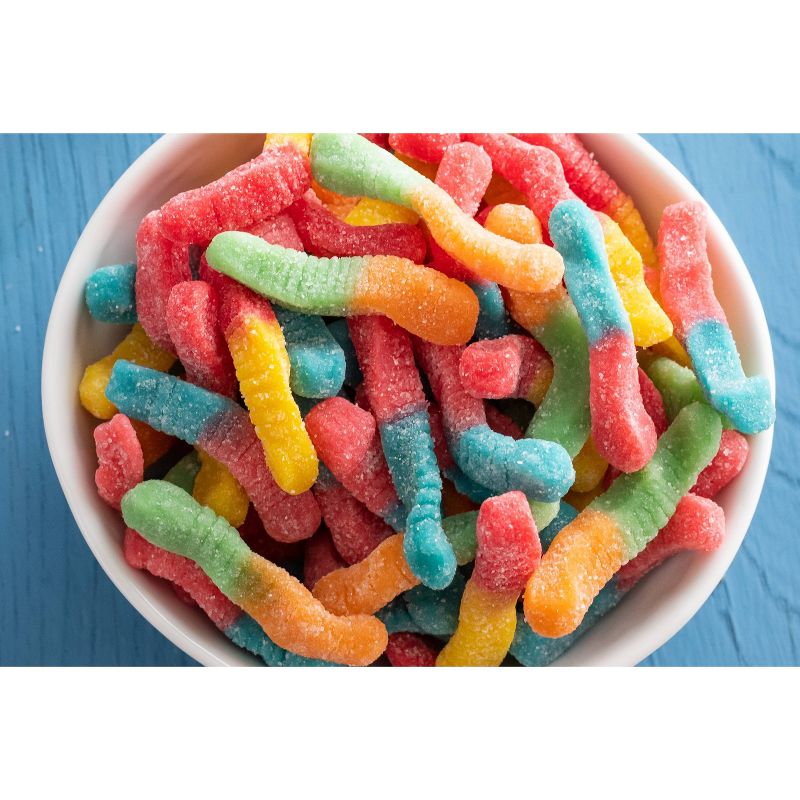 Trolli Sour Brite Candy Crawlers Gummi Worms &#8211; 28.8oz, 4 of 6