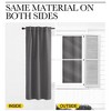 NICETOWN Backtab & Rod Pocket Blackout Thermal Curtain Panels, Set of 2 - 4 of 4