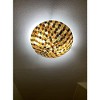 Chloe Lighting Shelley Mosaic 2 Light Flushmount Ceiling Fixture 12" Shade - 3 of 3