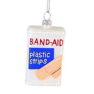 Cody Foster 3.25 In Band-Aid Injury Cover Strips Tree Ornaments - 1 of 3