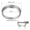 Unique Bargains Leak Proof Tinplate Canning Jar Rings Fits Storage Cover 10 Pcs - 2 of 3