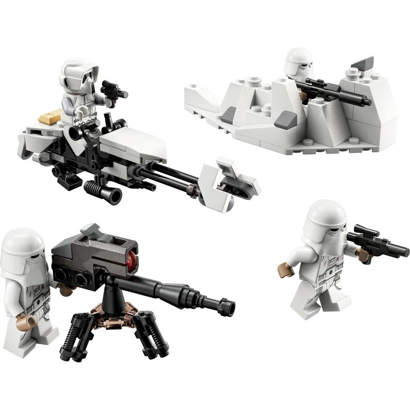 LEGO Star Wars Snowtrooper Battle Pack 4 Figures Set 75320, 3 of 8