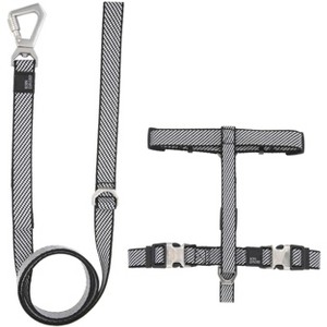 Pet Life Escapade Outdoor Series 2-in-1 Convertible Dog Leash and Harness, LG, Blue - 1 of 1