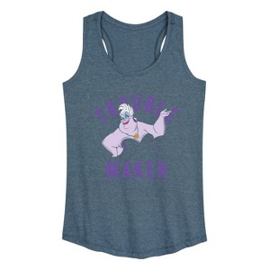 Women's - Disney Villains - Trouble Maker Graphic Racerback Tank - 1 of 4