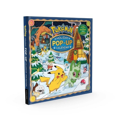 Pokémon Holiday Advent Pop-Up Tree Calendar - (Pokemon Pikachu Press) by  Pikachu Press (Hardcover)