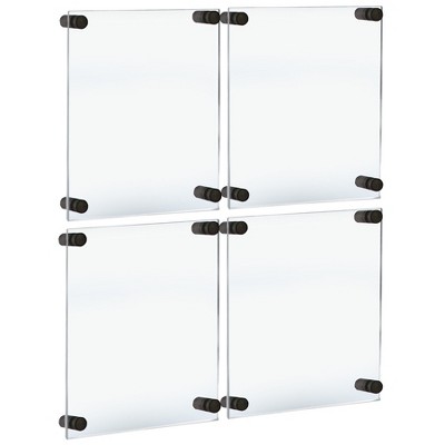 Azar Displays Floating Acrylic Wall Frame