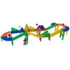 Mag Genius 55 pieces Magnetic Speedway Racetracks with Self Driving Battery Powered Race Cars - 3 of 4