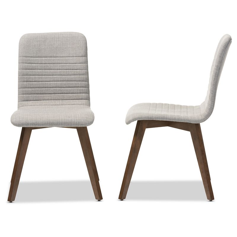 Set of 2 Sugar Mid-century Dining Chairs - Baxton Studio, 3 of 6