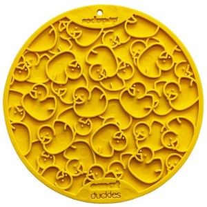 Duckies Design eMat Enrichment Lick Mat With Suction Cups - 1 of 4