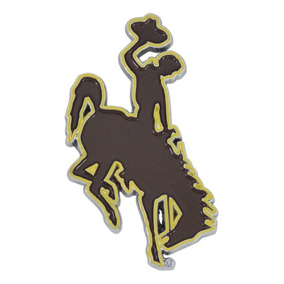 NCAA University of Wyoming Cowboys 3D Metal Emblem