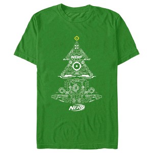 Men's Nerf Nerf Christmas Tree T-Shirt - 1 of 4