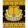 Seven Times Six Garfield Cat Men's Big Grin Fair Isle Design Pullover Ugly Christmas Sweater Black - 3 of 4