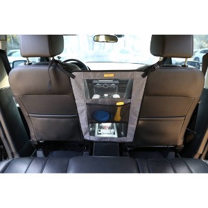 PetField Deluxe 2-1 Vehicle Pet Barrier: Automotive Accessories, PVC-Backed Polyester, Gray, 1 Year Warranty - 1 of 3