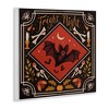 Stupell Industries Fright Night Bat & Botanicals Wall Plaque Art - 2 of 4