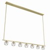 Crystorama Lighting Aragon 7 - Light Chandelier in  Soft Brass - 4 of 4