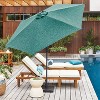 9' Round Outdoor Patio Market Umbrella with Black Pole - Threshold™ - 2 of 4
