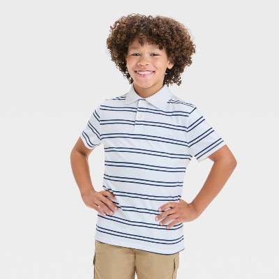 Boys' Short Sleeve Printed Polo Shirt - Cat & Jack™