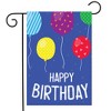 Briarwood Lane Garden Flag 12x18 For Outdoor Birthday Balloons Celebration Garden Flag Flags For Outside - 2 of 4