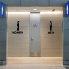 Unique Bargains Smooth Self-Adhesive Decor Home Business Bathroom Sign - 4 of 4
