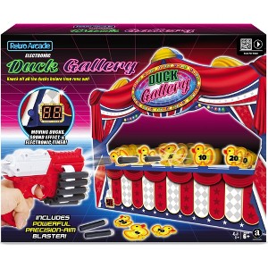 Merchant Ambassador: Retro Arcade Electronic Duck Blasting Gallery - Tabletop Game with Moving Ducks & Sound Effects, Ages 6+ - 1 of 4