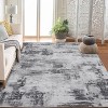 Area Rug Abstract Washable Living Room Rug, Non-Slip Carpet Soft Vintage Accent for Kitchen Bedroom Laundry - 2 of 4