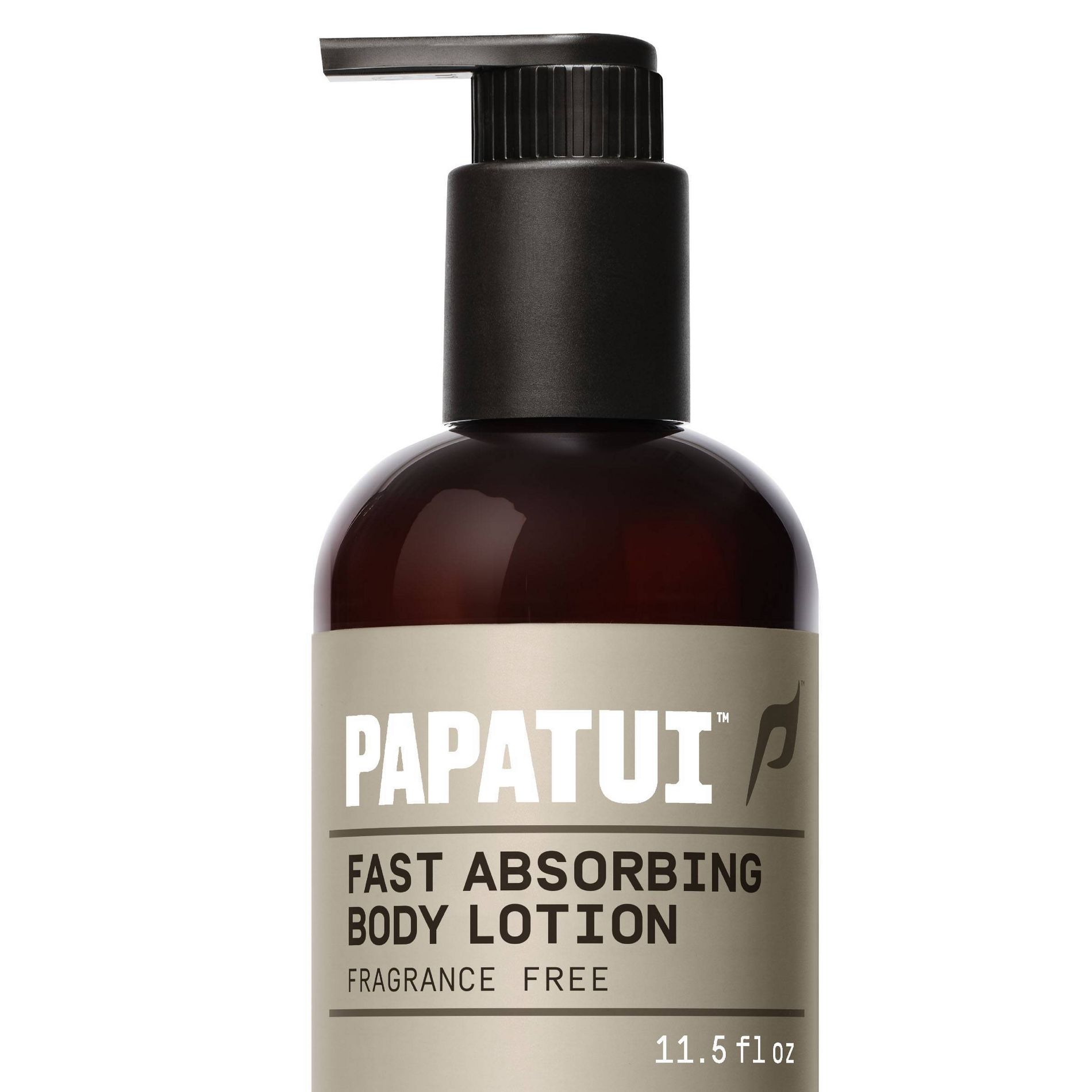 Papatui Men's Paraben-Free Non-Greasy Fast Absorbing Body Lotion - Unscented - 11.5 fl oz