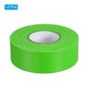 Unique Bargains PVC Non-Adhesive Flagging Tapes for Trail Outdoor 2 Pcs Green 1-1/5" x 147 ft - 3 of 4