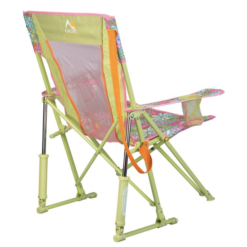 GCI Outdoor Comfort Pro Rocker Foldable Rocking Camp Chair - Floral, 3 of 13